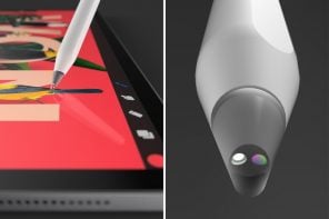 苹果专利下一代铅笔的光学传感器可以选择颜色和纹理从真实的生活