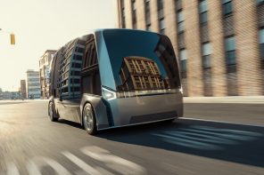 采用单轮驱动和x线控系统的电动巴士概念使其成为终极城市野兽