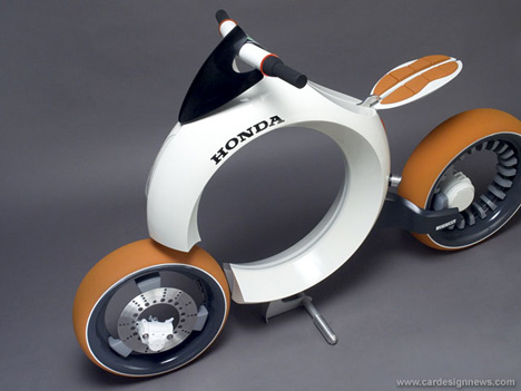 由Sam Jibert设计的本田幼崽摩托车