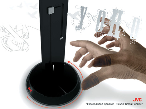 Jade Yoo设计的JVC 360度声音传播系统