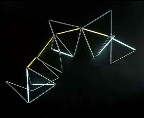 LED Weblight由Korban/Flaubert Studio设计