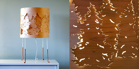 凯瑟琳·库尔伯格设计的挪威森林餐桌灯
