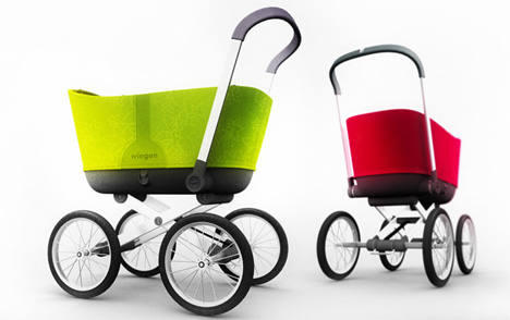 沃勒尔重新设计的经典婴儿车由丹克莱门茨