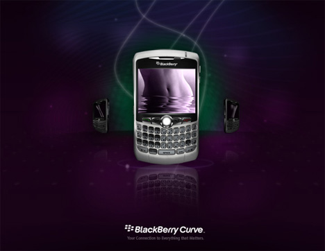 黑莓曲线-新的智能手机