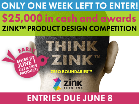 ZINK Imaging从设计界寻求新的创新解决方案