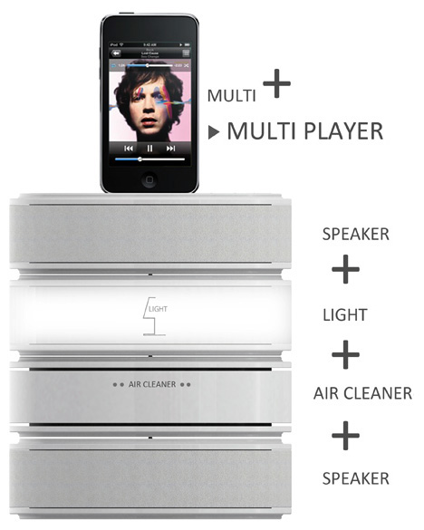 Sound Mania iPod Multi+乐高风格的码头由Sang-hoon Lee