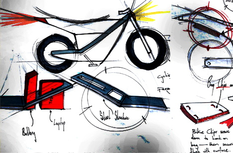 北京的电动自行车，作者:Ryan McGinley