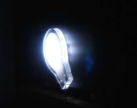 ELS磁性亚克力智能LED灯由Dmitry Agurkov设计