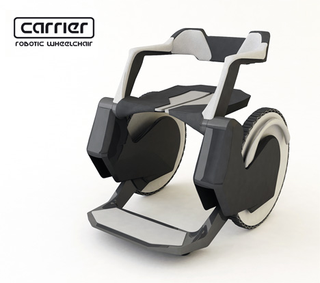 CARRIER机器人轮椅由Julia Kaisinger, Mayrhofer Mathias, Iranmanesh Niki, Demiric Bilge和Benesch Xiulian设计