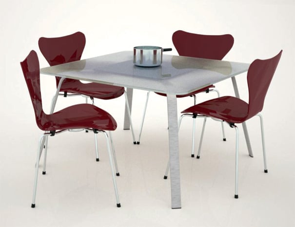 LDI Aramis Herrera设计的感应餐桌