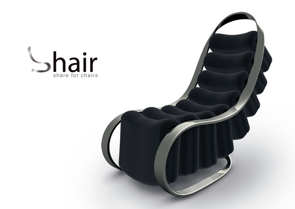头发单椅或多椅由吕杰俊设计