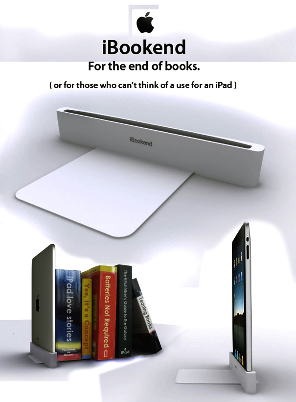 多米尼克·威尔科克斯iBookend——iPad书挡