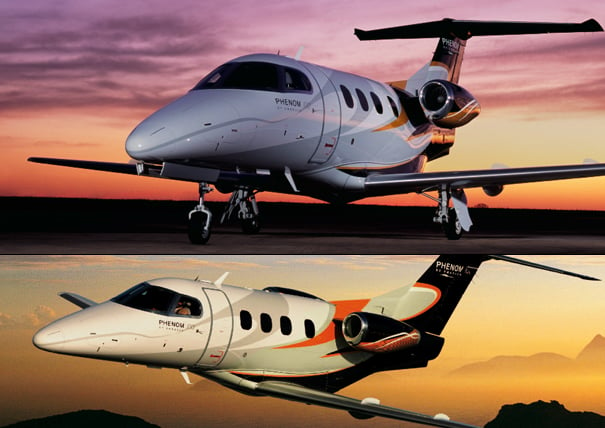 Embraer phenom100和300由宝马集团设计工作室设计