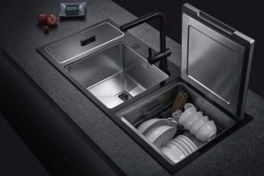 这款三合一洗碗机专为你的水槽设计——2020年厨房必备!