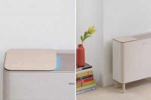Fuseproject最新的空气净化器的设计需要您的家具更近了一步聪明