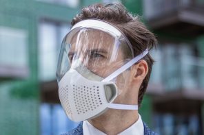 这种可重复使用的口罩，使用褶N99过滤器，让你的呼吸99％清新的空气