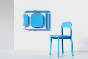 5年在制作中，这款椅子是在单一的模具中生产的，减少浪费和节省空间！