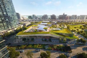 这个6500万美元的校园位于多伦多，是一个有绿色屋顶和太阳能板的社区空间!