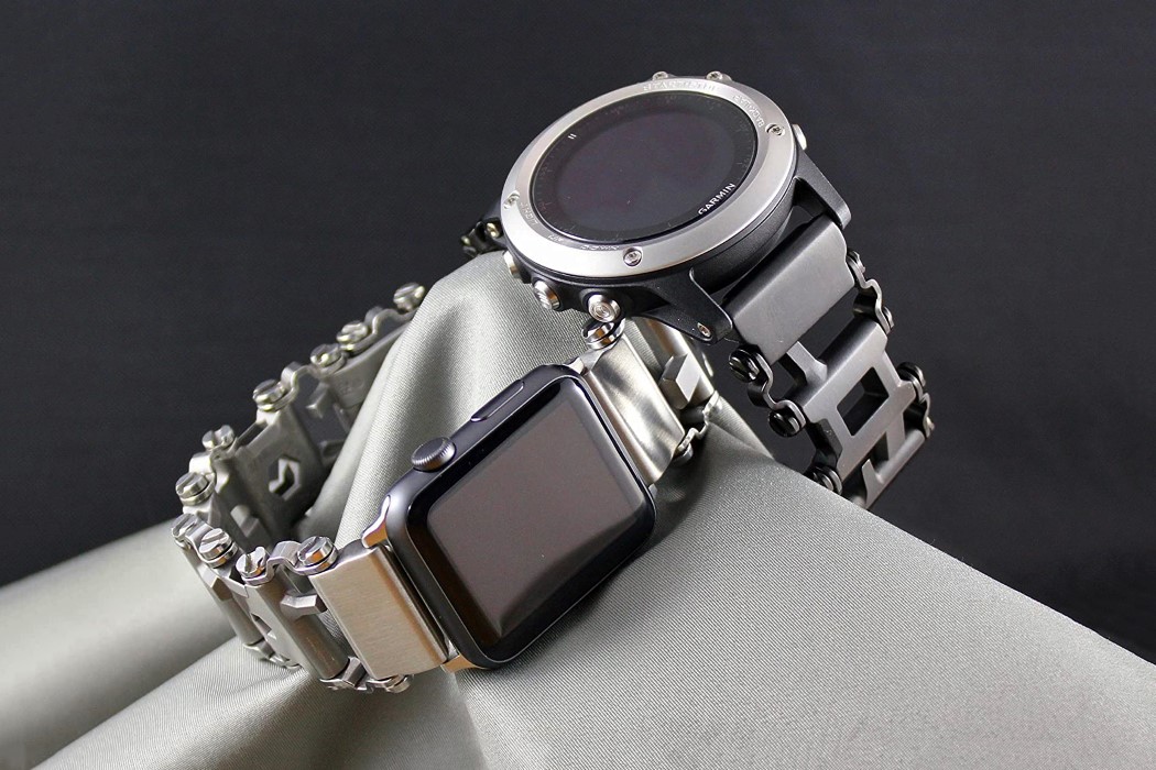 Leatherman EDC表带适配器的苹果智能手表