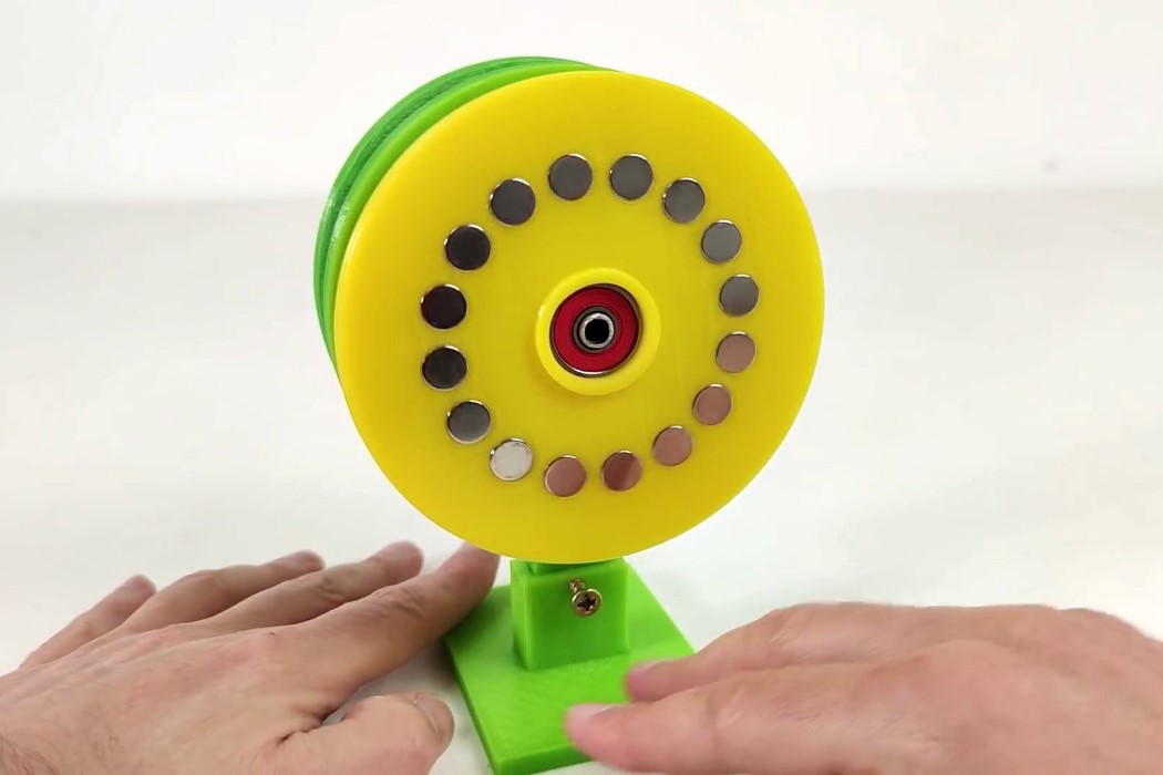 DIY磁力齿轮视频