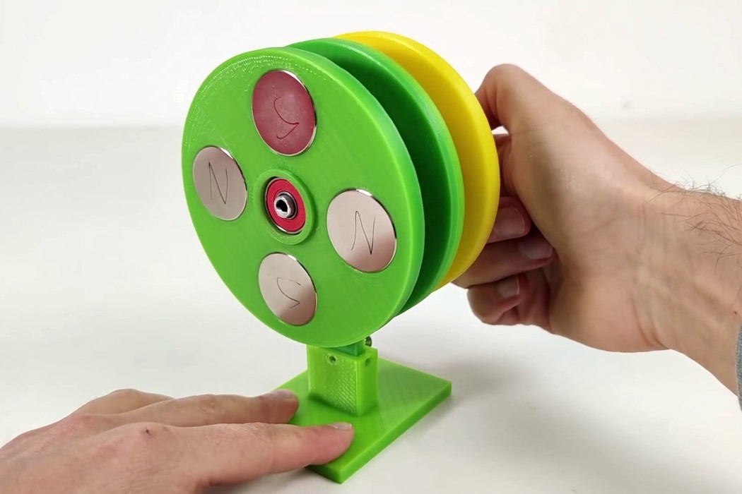 DIY磁力齿轮视频