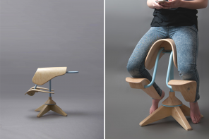 证明为什么凳子比椅子更适合你的姿势的家具设计!