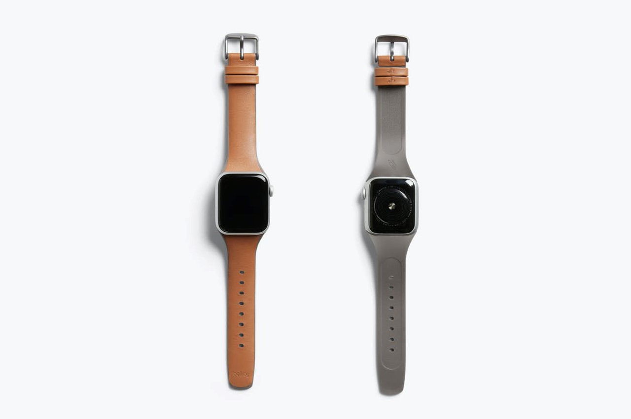 贝洛伊皮革表带苹果手表