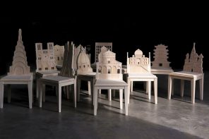 标志性的建筑纪念碑成为Cityng椅子系列的家具设计细节