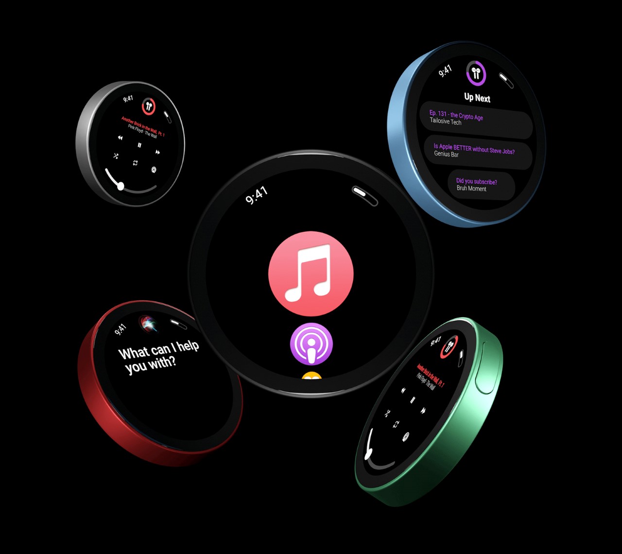 苹果iPod Nano圆形概念由Andrea Copellino设计