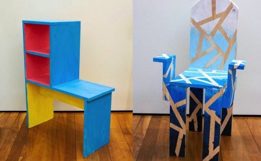 布鲁斯Edelstein三一学校纽约学生椅子设计项目