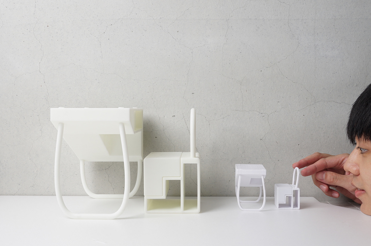 STRAMP椅子和桌子的概念原型