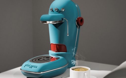 鸭嘴兽流线型咖啡机图像