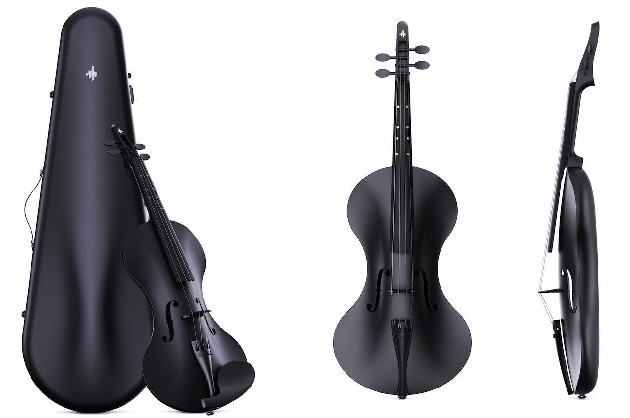 碳纤维小提琴的概念