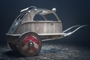 为即将上映的阿斯特里克斯电影创造的雪铁龙战车的灵感来自标志性的2CV家庭汽车