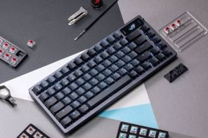 华硕在CES上发布了带有ROG NX开关的机械键盘，您可以交换您的选择