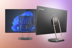 The Lenovo Yoga AIO 9i all-in-one PC is just as pretty on the back as it is on the front…