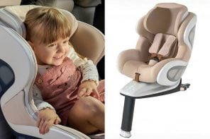 迈凯轮P1超级跑车设计师用碳纤维和14个冲击传感器创造了世界上最安全的婴儿汽车座椅