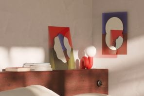 这些彩色的双色调镜子是你的卧室、客厅和浴室需要的有趣元素