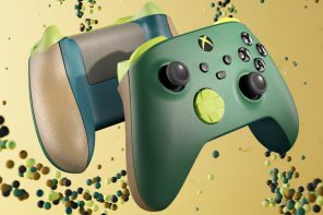 微软的Xbox控制器是环保的混音泥土色调的颜色