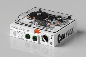 重新设计索尼tc - 510 - 2磁带录音机体育发烧友会喜欢新的时髦的设计