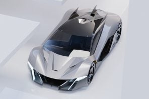 空间计算设计Lamborghini概念车完全设计自VR