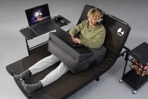 Bauhutte人体工程学设计舒适的笔记本垫代表懒惰的游戏玩家
