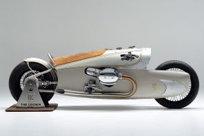 宝马R 18冠庆祝宝马100周年在典型的蒸汽朋克的主题