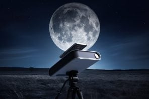 天体摄影iPhone智能手机望远镜向上走一步