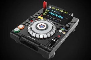 传奇的DJ控制台,先锋CDJ 2000乐高音量控制器改造移动转台和节奏