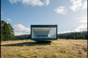 玻璃屋塔斯马尼亚超现实现代架构爱人梦想成真